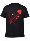 Love Arrow Graphic Tee - Romantic Design
