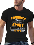 Fishing is a Way of Life Graphic T-Shirt