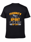 Fishing is a Way of Life Graphic T-Shirt