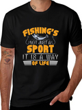 Fishing is a Way of Life Graphic T-Shirt