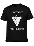 Make Wine From Grapes Graphic T-Shirt