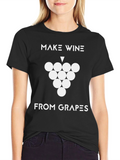 Make Wine From Grapes Graphic T-Shirt