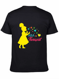 ABA Therapist T-Shirt Girl Blowing Puzzle Pieces