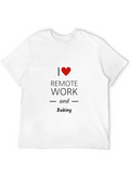 Remote Work & Baking T-Shirt