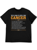 True Cancer Zodiac T-Shirt