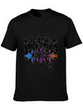 I Make Music Graphic Black T-Shirt