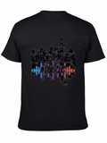 I Make Music Graphic Black T-Shirt