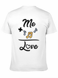 Me Plus Music Equals Love T-Shirt