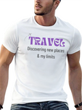 Travel T-Shirt - Discover New Places & Limits
