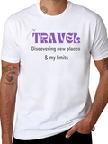 Travel T-Shirt - Discover New Places & Limits
