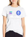 Solana vs Ethereum Crypto T-Shirt