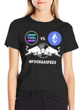 Solana vs Ethereum Crypto T-Shirt