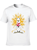 Yoga Llama T-Shirt - Meditating Alpaca Design