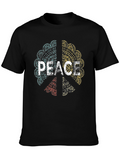 Peace Mandala T-Shirt - Bohemian Style