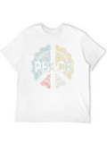 Peace Mandala T-Shirt - Bohemian Style