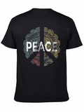 Peace Mandala T-Shirt - Bohemian Style