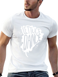 Lettuce Dance Graphic T-Shirt - Black Crew Neck