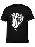 Lettuce Dance Graphic T-Shirt - Black Crew Neck