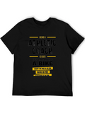 Athletic Coach Funny Black T-Shirt