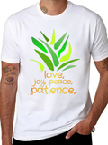 Inspirational Graphic Tee - Love Joy Peace