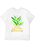 Inspirational Graphic Tee - Love Joy Peace