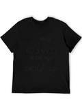 Millennial Anxiety Graphic Tee - Black