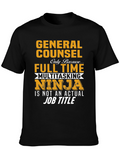 General Counsel Multitasking Ninja T-Shirt