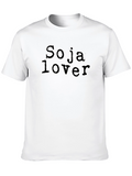 Sojalover Graphic Tee - Trendy Unisex Shirt