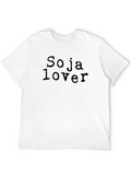 Sojalover Graphic Tee - Trendy Unisex Shirt