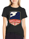 England Lion Crest Graphic T-Shirt