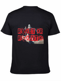Revolt or Revolution Graphic Print T-Shirt