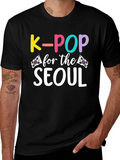 K-Pop for the Seoul Black T-Shirt