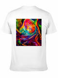 Vibrant Abstract Art Graphic T-Shirt