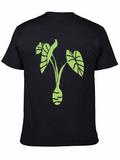 Green Taro Plant Graphic Tee