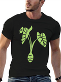 Green Taro Plant Graphic Tee