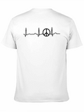Peace Sign Heartbeat T-Shirt