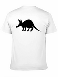 Aardvark Silhouette Black T-Shirt