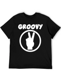 Groovy Peace Sign T-Shirt - Retro Style