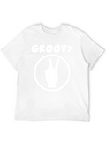 Groovy Peace Sign T-Shirt - Retro Style