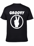 Groovy Peace Sign T-Shirt - Retro Style