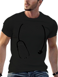 Stethoscope Graphic Tee - Medical Professional Apparel