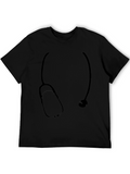 Stethoscope Graphic Tee - Medical Professional Apparel