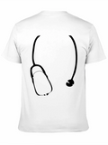 Stethoscope Graphic Tee - Medical Professional Apparel
