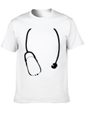 Stethoscope Graphic Tee - Medical Professional Apparel