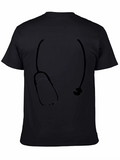 Stethoscope Graphic Tee - Medical Professional Apparel