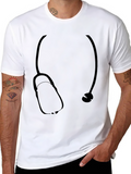 Stethoscope Graphic Tee - Medical Professional Apparel