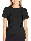 Stethoscope Graphic Tee - Medical Professional Apparel