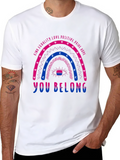 Bisexual Pride Rainbow T-Shirt