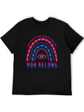 Bisexual Pride Rainbow T-Shirt