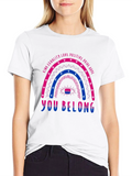 Bisexual Pride Rainbow T-Shirt